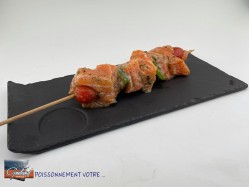 BROCHETTE SAUMON MARINE