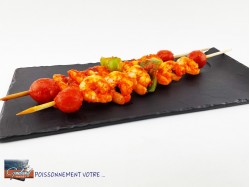 BROCHETTE CREVETTES MARINEES